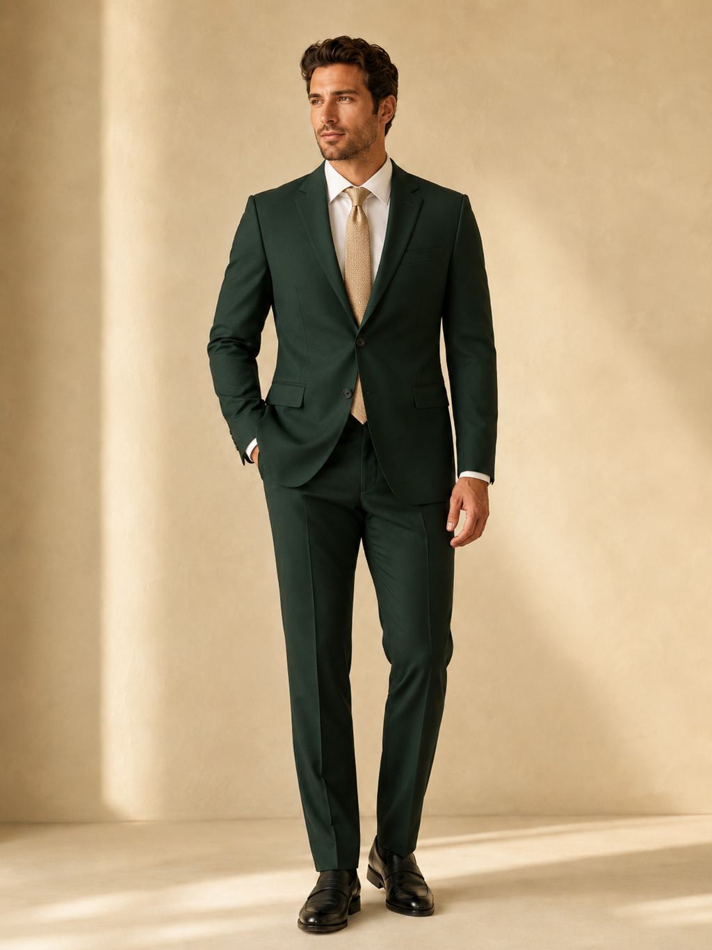 Forest Green Suit