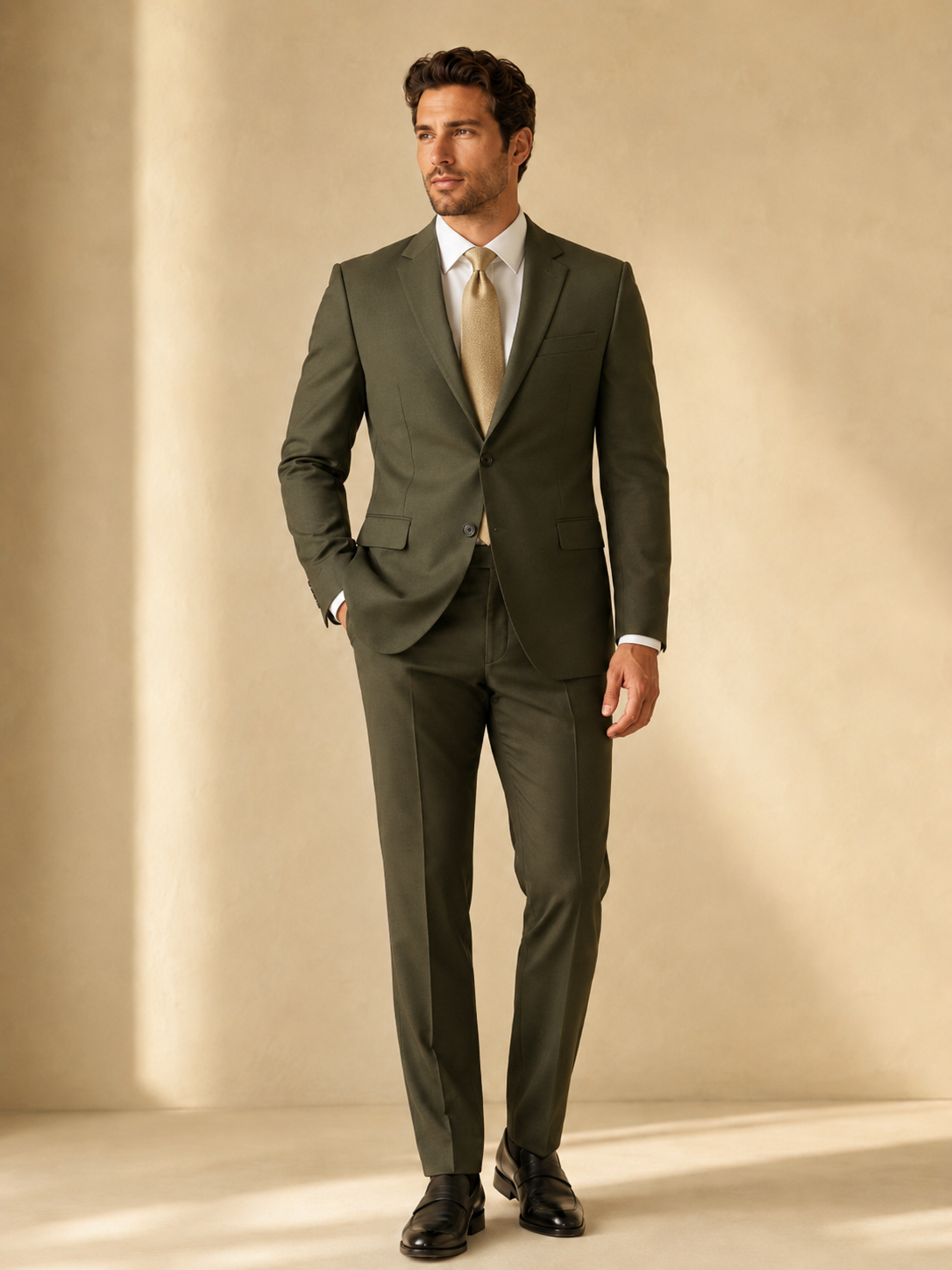 Forest Green Suit